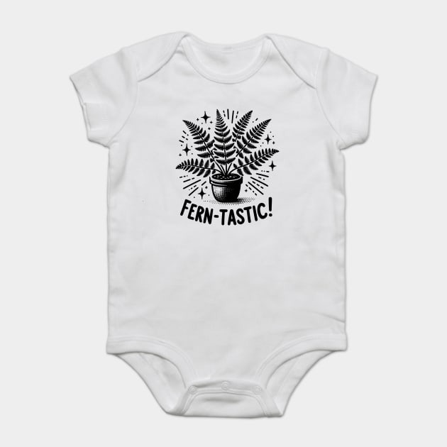 Fern-Tastic! Baby Bodysuit by Frank Ring
